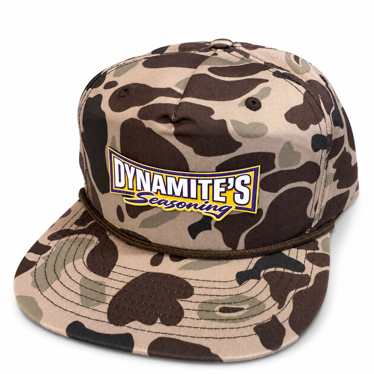 Dynamite's Seasoning Brown Camo Snapback Hat