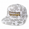 Dynamite's Seasoning White/Gray Camo Snapback Hat